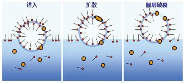 (圖:工業(yè)消泡劑除泡原理)